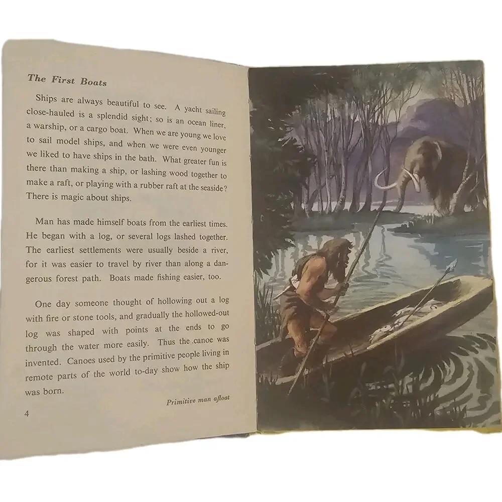 The story of ships Ladybird books Richard Bowood Illustrated Vintage 1961